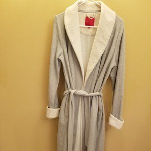 Victoria's Secret Grey Fleece Robe